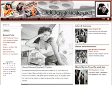 Tablet Screenshot of oldclassicmovies.net